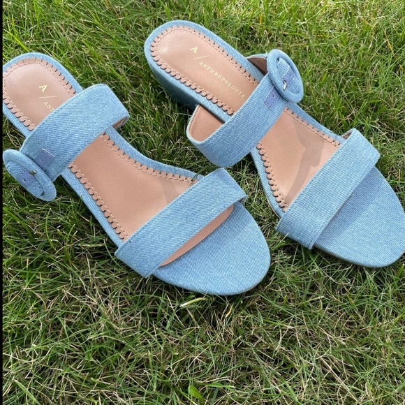 Anthropologie Shoes - New Anthropologie Wedge Sandals 8.5